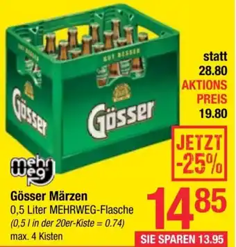 Maximarkt Gösser Märzen Angebot