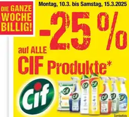 Maximarkt auf ALLE CIF Produkte Angebot