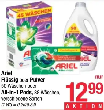 Maximarkt Flüssig oder Pulver Angebot