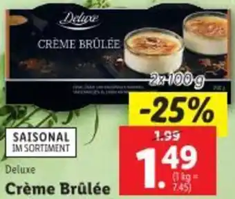 Lidl Crème Brûlée Angebot