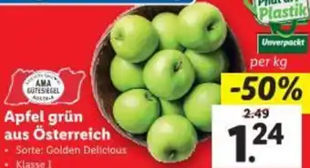 Lidl Apfel grün Angebot