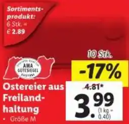 Lidl Freiland- haltung Angebot