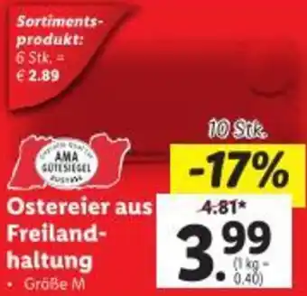 Lidl Freiland- haltung Angebot