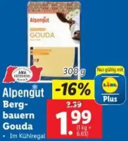 Lidl Berg- bauern Gouda Angebot