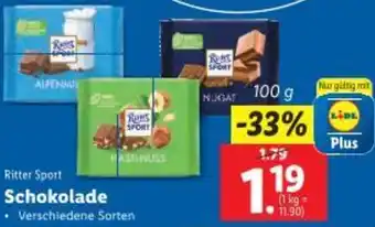 Lidl Schokolade Angebot