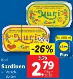 Lidl Sardinen Angebot