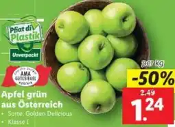 Lidl Apfel grün Angebot