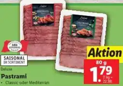 Lidl Pastrami Angebot