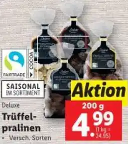 Lidl Trüffel- pralinen Angebot