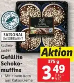 Lidl Gefüllte Schoko- muffins Angebot