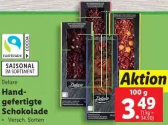 Lidl Hand- gefertigte Schokolade Angebot