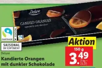 Lidl Kandierte Orangen mit dunkler Schokolade Angebot