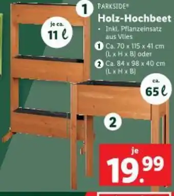 Lidl Holz-Hochbeet Angebot