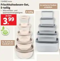 Lidl Frischhaltedosen-Set Angebot