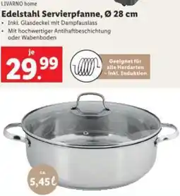 Lidl Edelstahl Servierpfanne Angebot