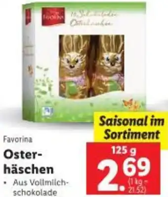 Lidl Oster- häschen Angebot