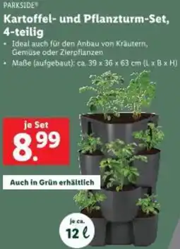 Lidl Kartoffel- und Pflanzturm-Set Angebot