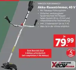 Lidl Akku-Rasentrimmer Angebot