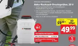 Lidl Akku-Rucksack-Drucksprüher Angebot