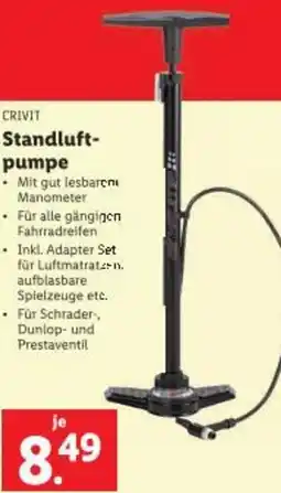 Lidl Standluft- pumpe Angebot