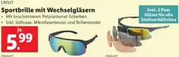 Lidl Sportbrille mit Wechselgläsern Angebot