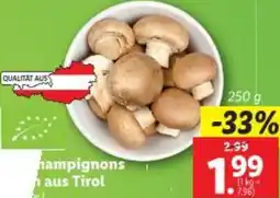 Lidl Champignons Angebot