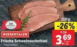 Lidl Frische Schweinsschnitzel Angebot