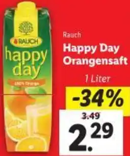 Lidl Happy Day Orangensaft Angebot