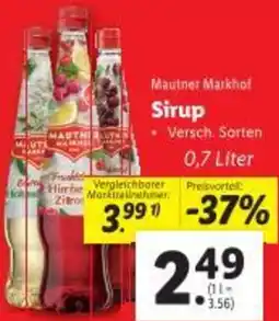 Lidl Sirup Angebot