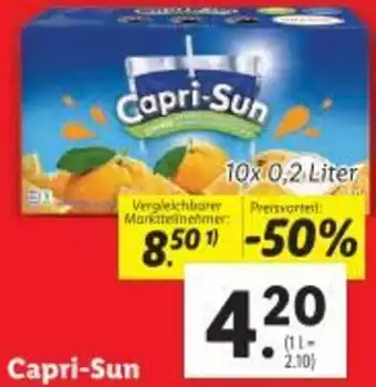 Lidl Capri-Sun Angebot