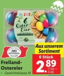 Lidl Freiland- Ostereier Angebot