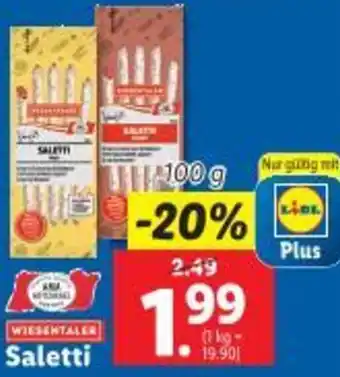 Lidl Saletti Angebot