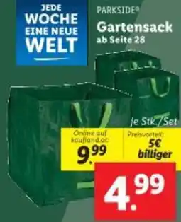 Lidl Gartensack Angebot