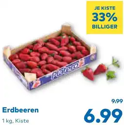 T&G Erdbeeren 1 kg, Kiste Angebot