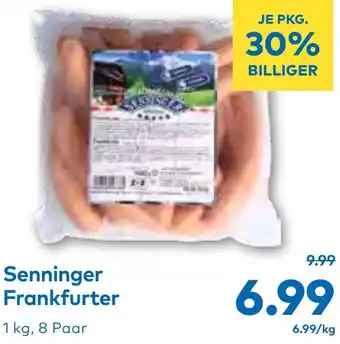 T&G Senninger Frankfurter Angebot