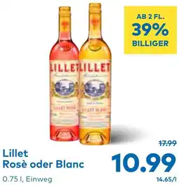 T&G Rosè oder Blanc Angebot