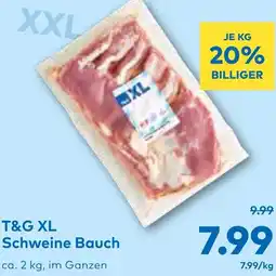 T&G Schweine Bauch Angebot