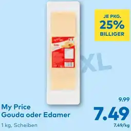 T&G Gouda oder Edamer Angebot