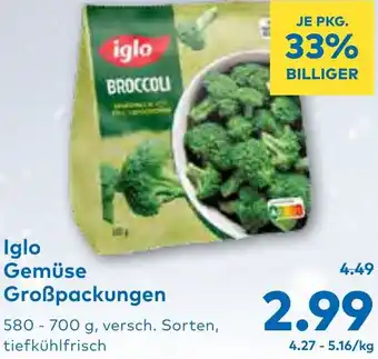 T&G Gemüse Großpackungen Angebot