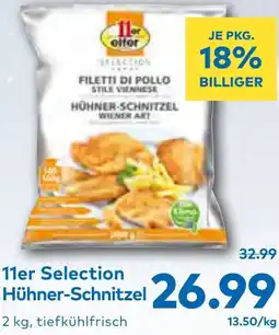 T&G Hühner-Schnitzel Angebot