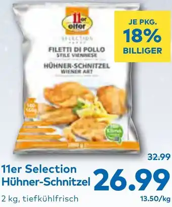 T&G Hühner-Schnitzel Angebot