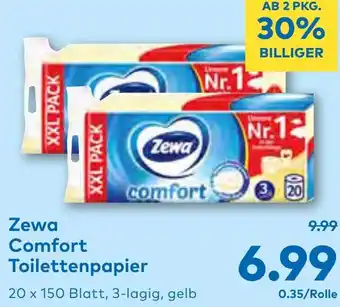 T&G Comfort Toilettenpapier Angebot