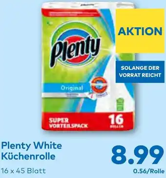 T&G Plenty White Küchenrolle Angebot