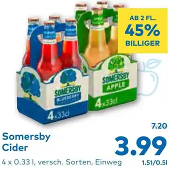 T&G Somersby Cider Angebot