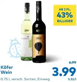 T&G Käfer Wein Angebot