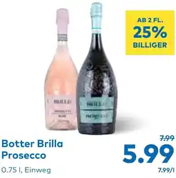 T&G Botter Brilla Prosecco Angebot