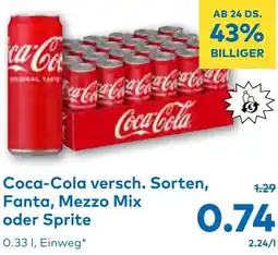 T&G Fanta, Mezzo Mix oder Sprite Angebot