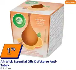 Action Air Wick Essential Oils Duftkerze Anti- Tabak Angebot