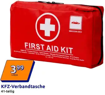 Action KFZ-Verbandtasche Angebot