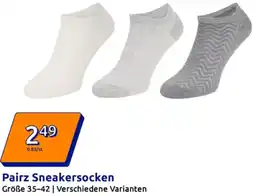 Action Pairz Sneakersocken Angebot